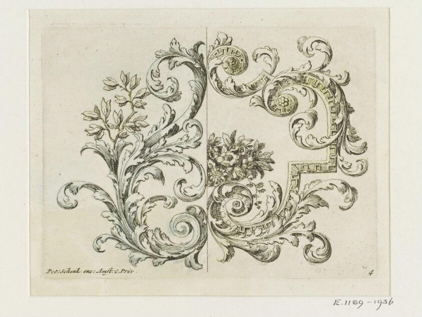 Topiari operis ornamenta varia in usum (1704) by Leonard Schenk