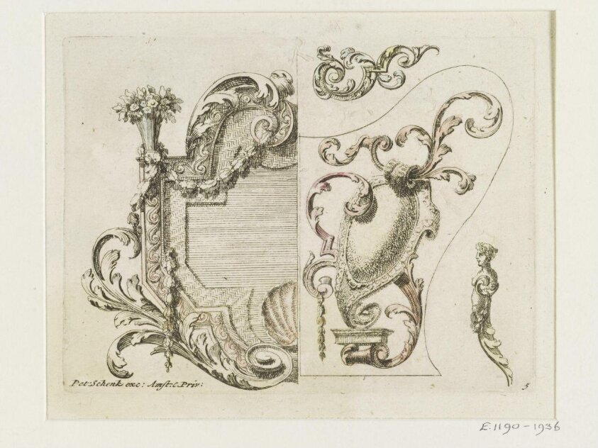 Topiari operis ornamenta varia in usum (1704) by Leonard Schenk