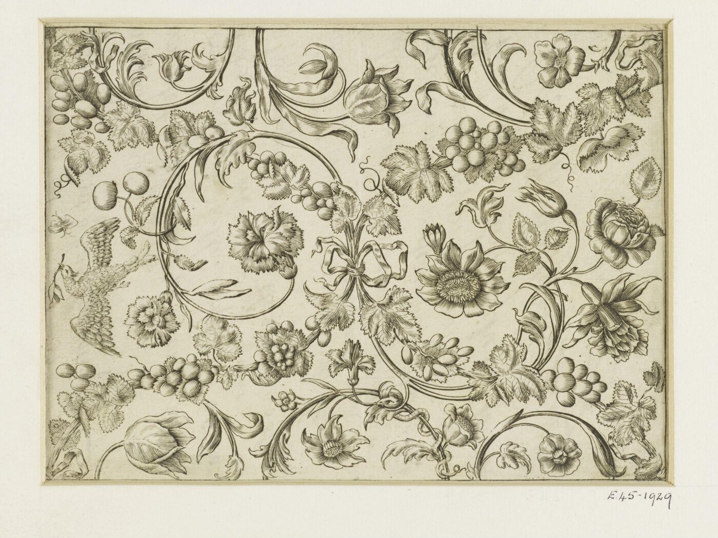 unknown, 'wijngaartsplaat' (vineyard-plate)