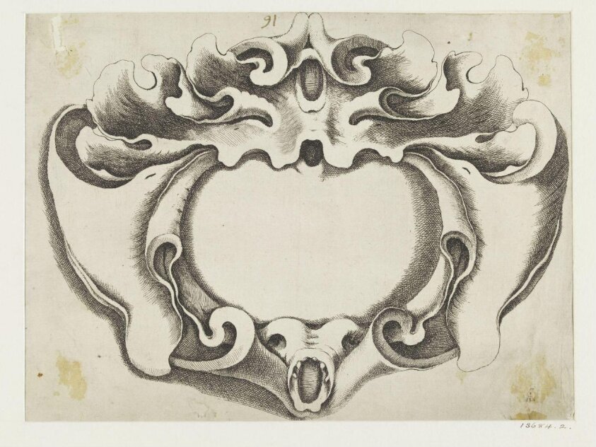 Veelderhande Niewe Compartemente (1650-54) by Johannes Lutma
