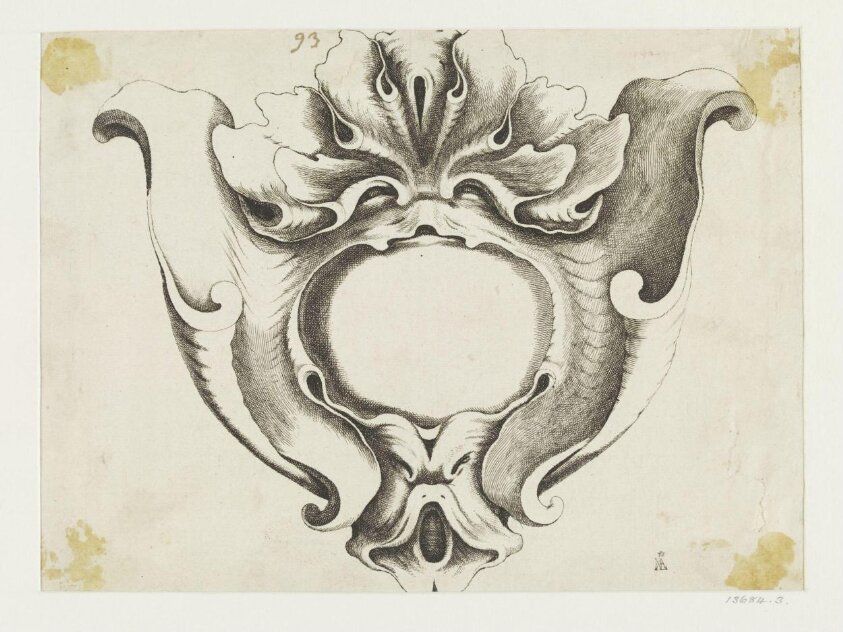 Veelderhande Niewe Compartemente (1650-54) by Johannes Lutma