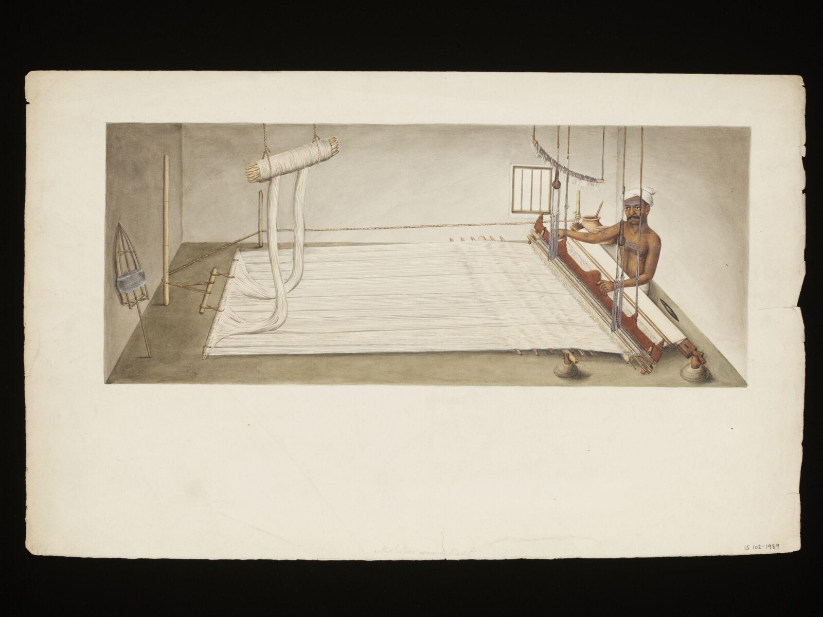 Malabar weaver caste, ca. 1840 - ca. 1850