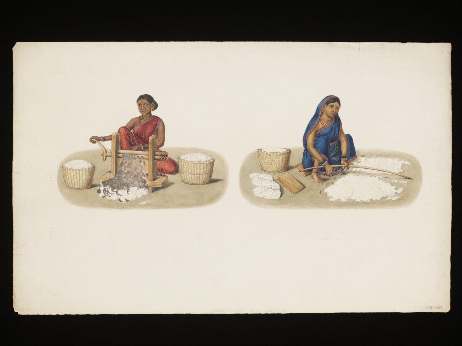 Cotton maker, ca. 1840 - ca. 1850