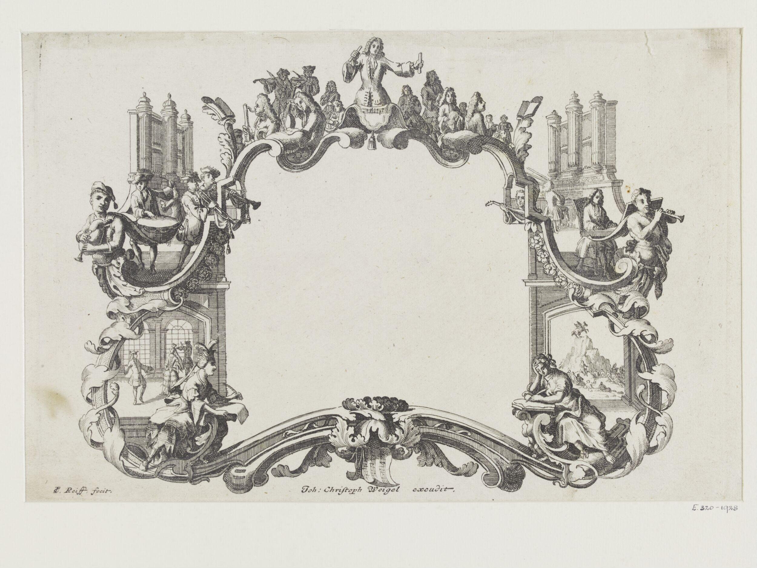 Print by Reiff, Johann Conrad