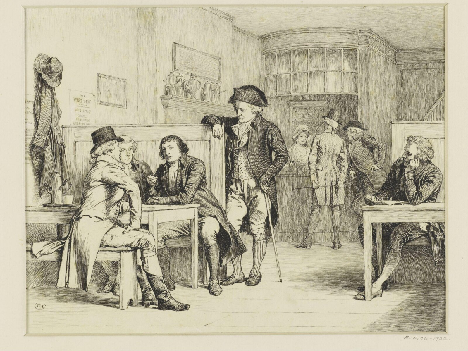 Drawing, Charles Green, c. 1860-1898