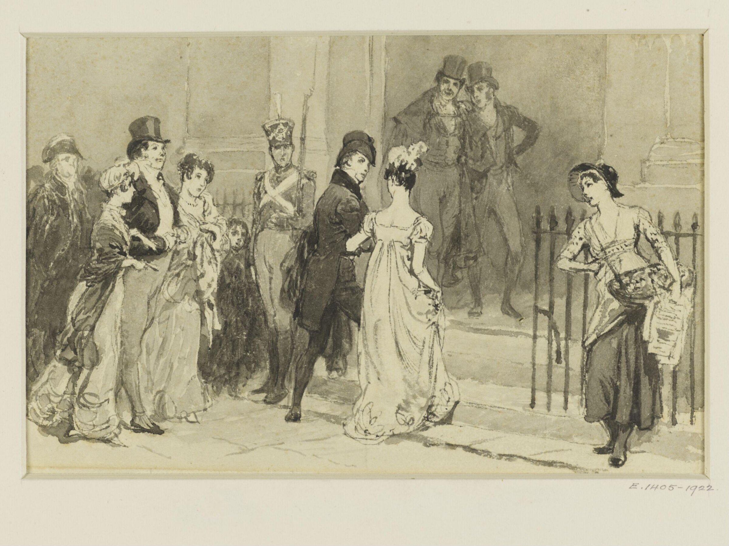 Drawing, Charles Green, c. 1860-1898