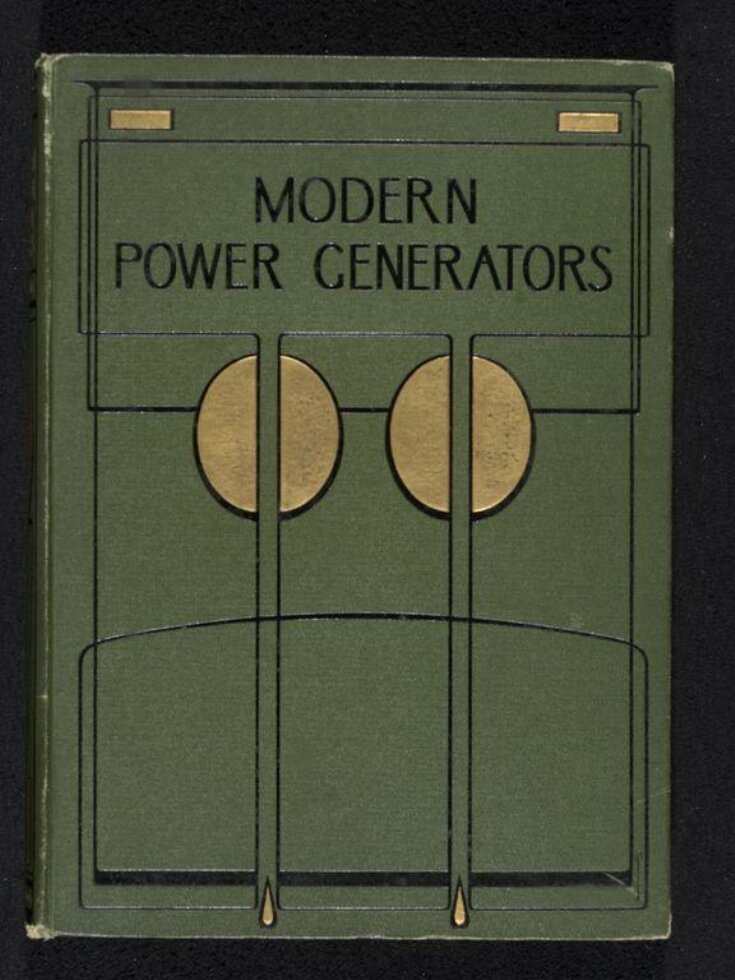 Modern power generators : steam electric and internal-combustion top image