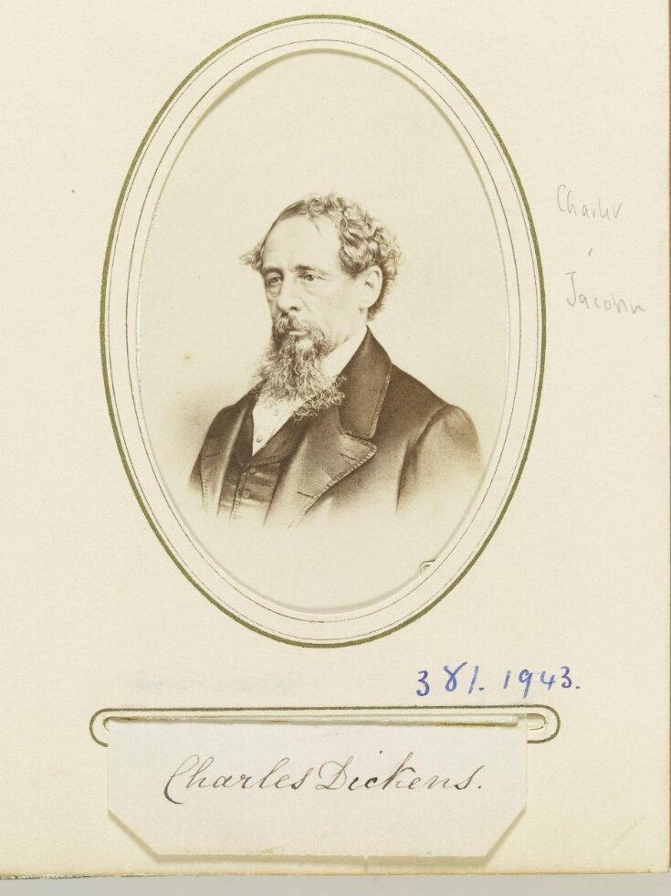 Album of carte-de visite, Charles Dickens top image