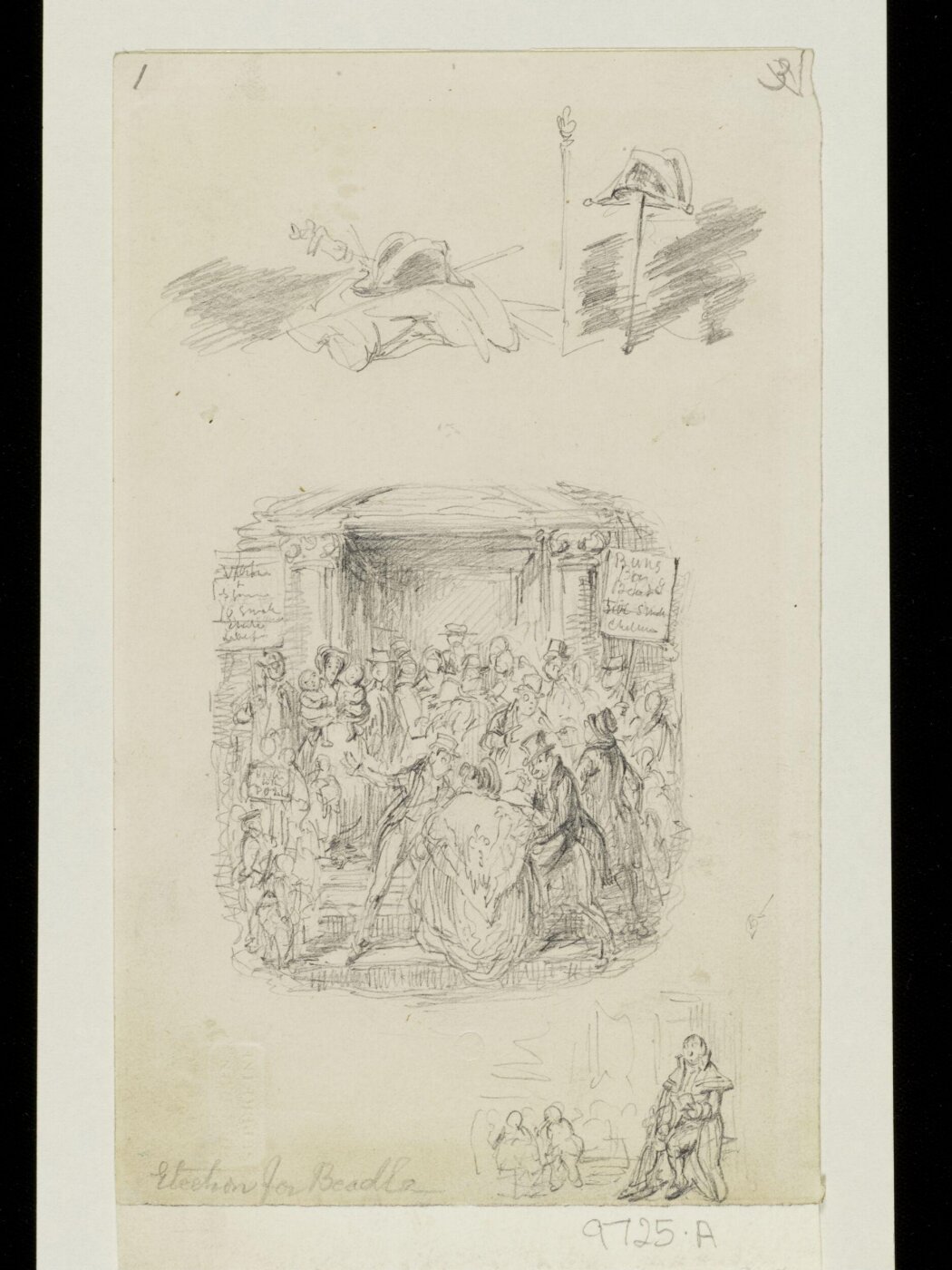 Cruikshank, George, Election for Beadle