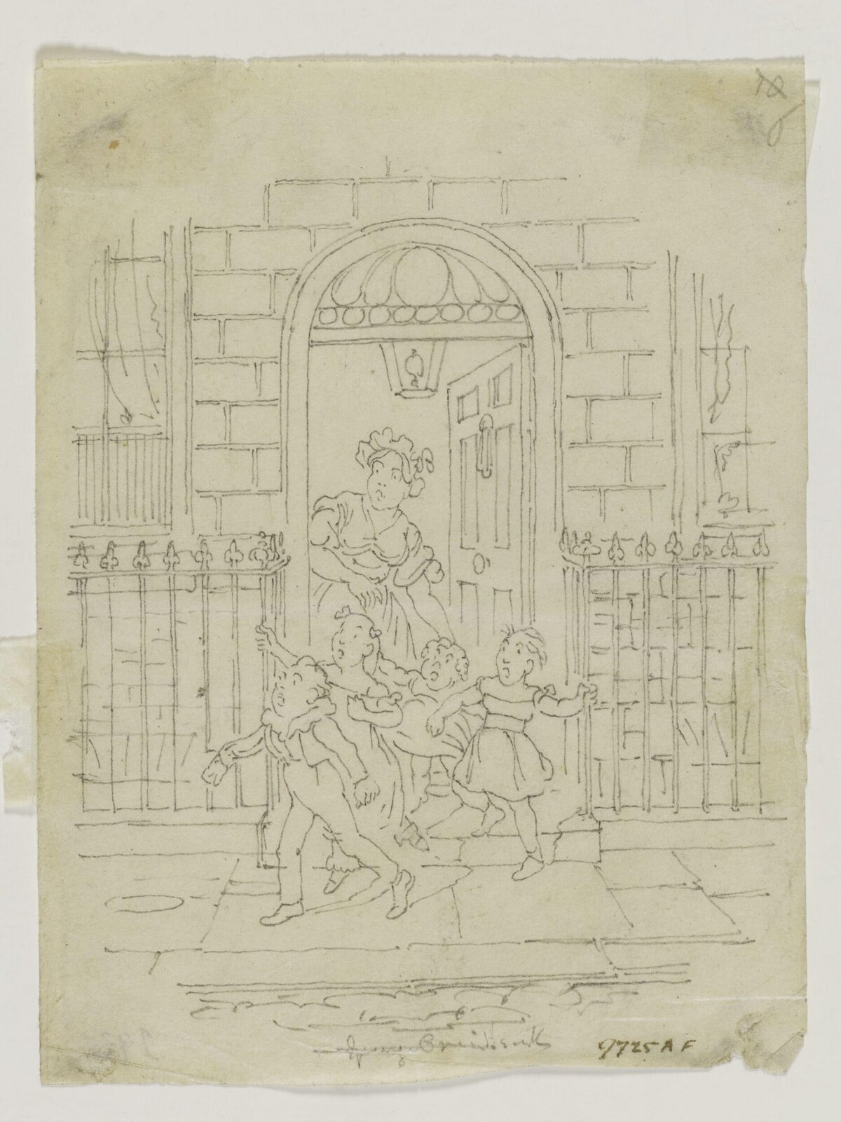 Hackney Coach Stands, George Cruikshank, 1837-39
