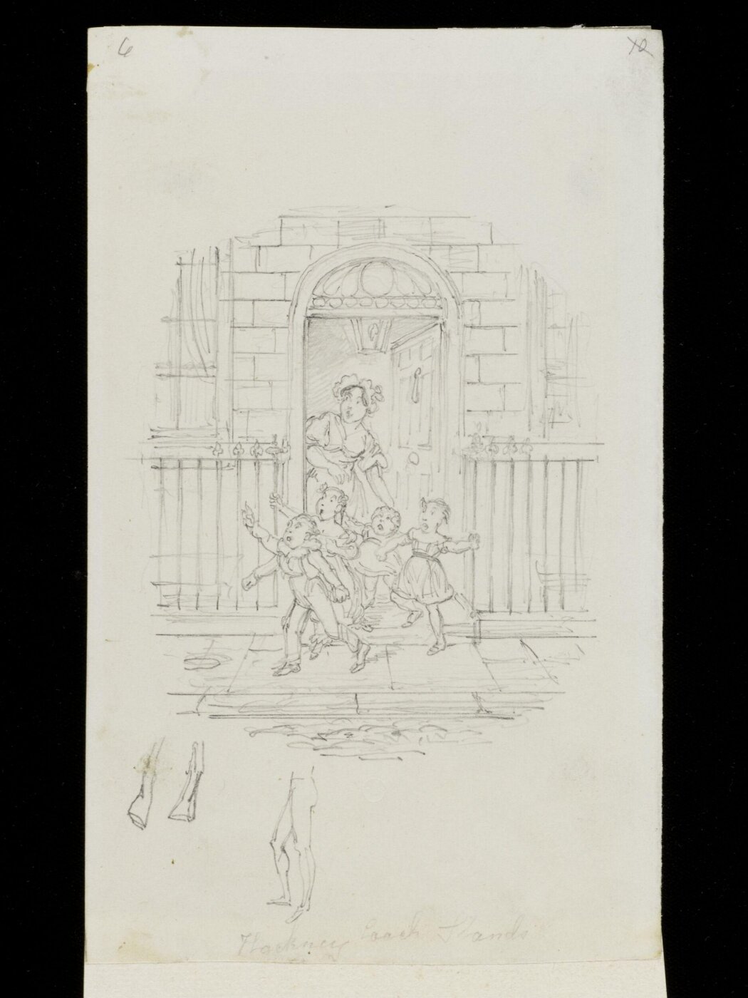 Cruikshank, George, Hackney Coach Stands