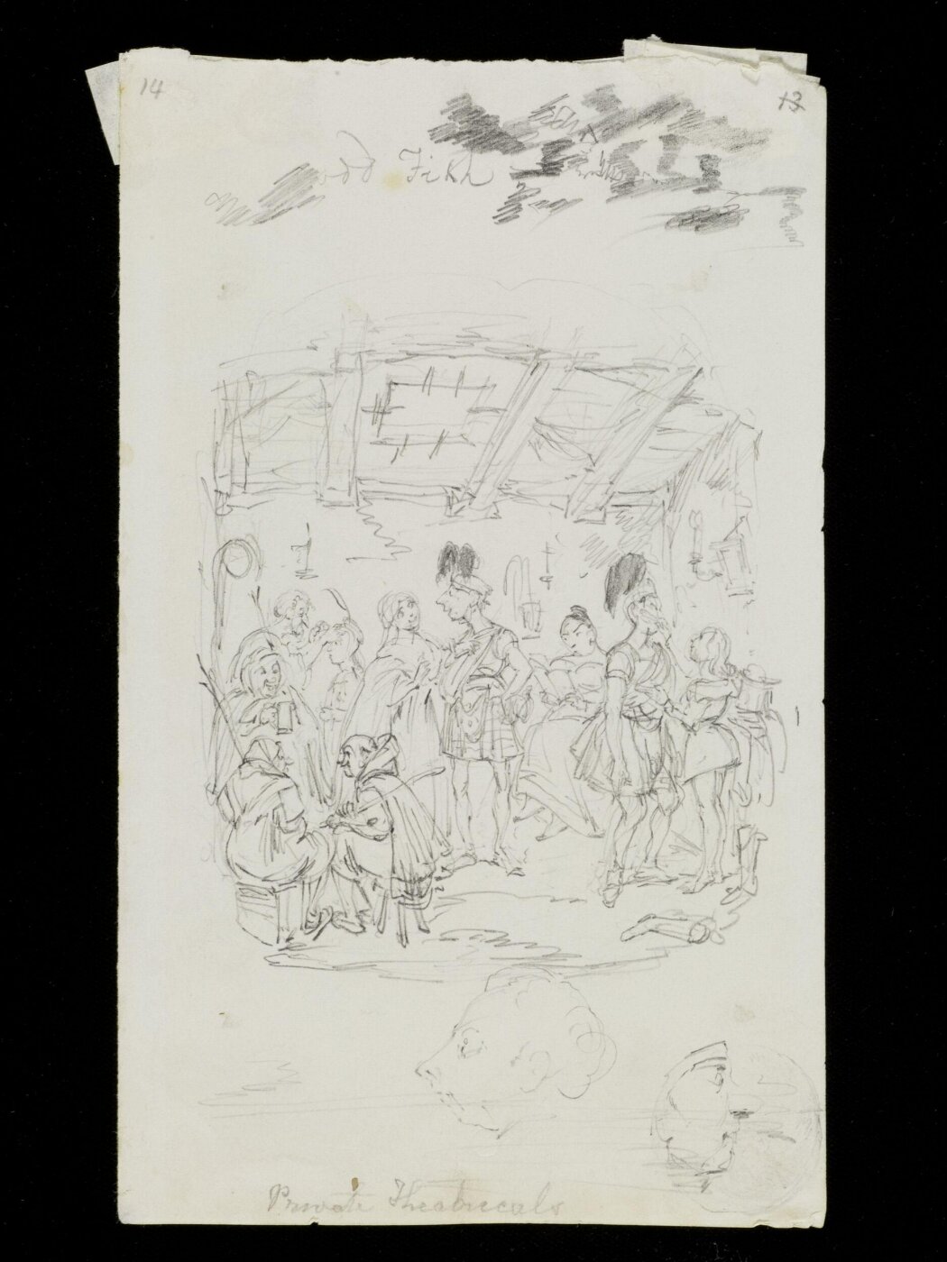 Cruikshank, George, Private Theatricals