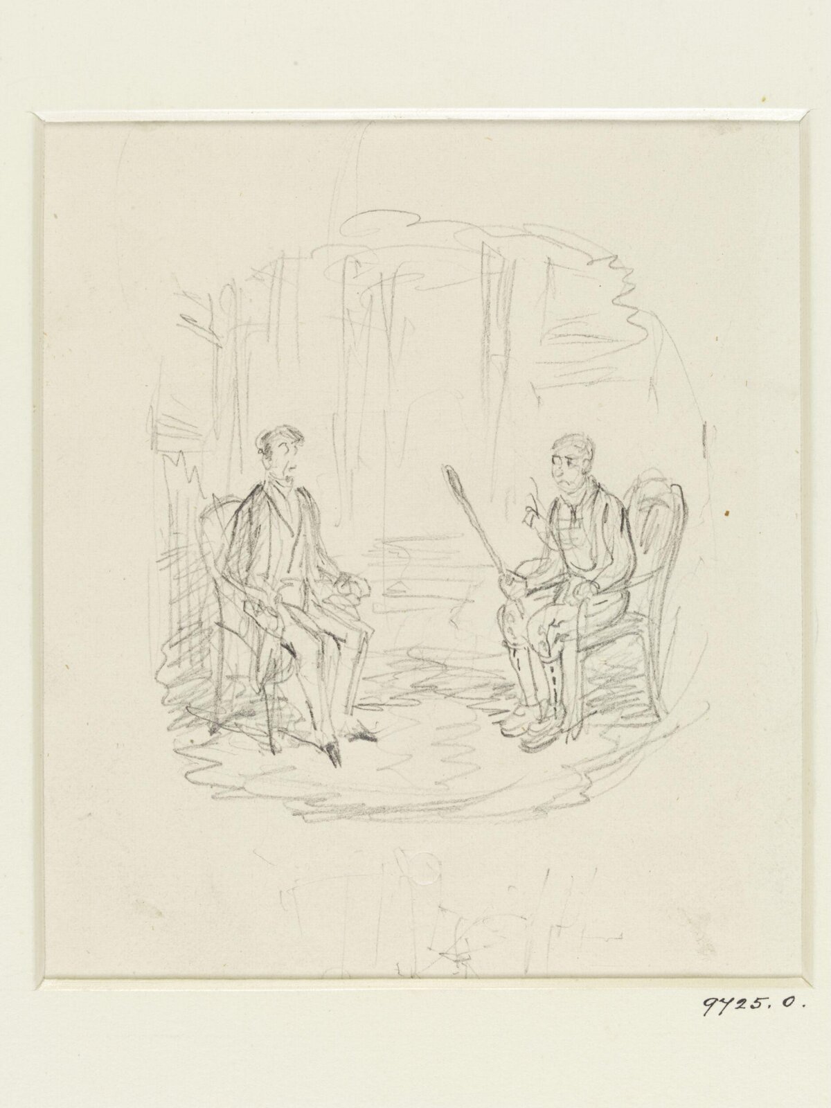 Winglebury Duel, George Cruikshank, ca. 1836