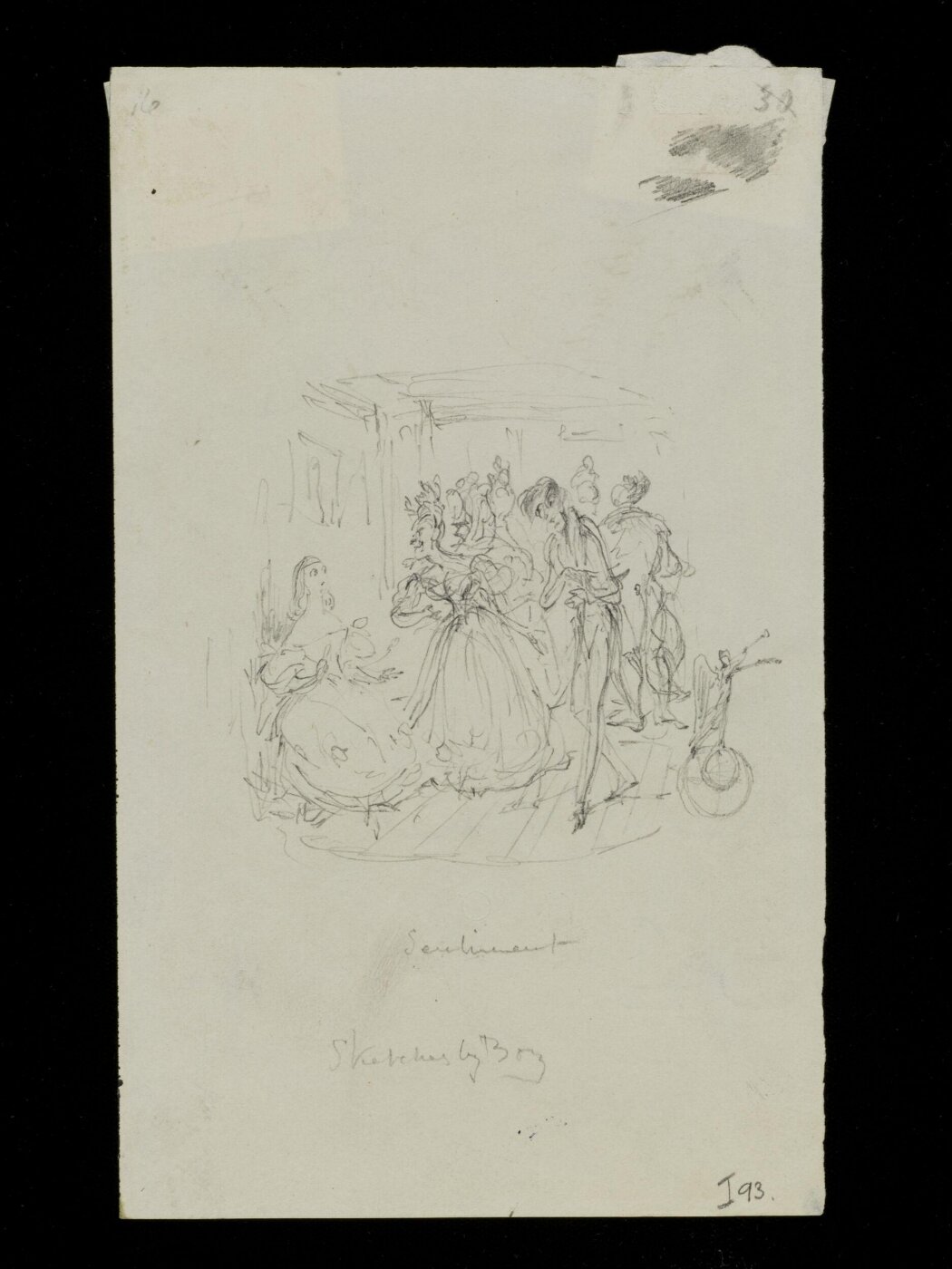 Cruikshank, George, Sentiment