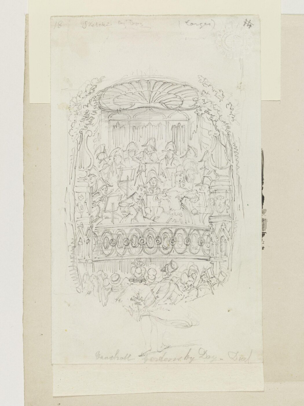 Cruikshank, George, Vauxhall Gardens by Day