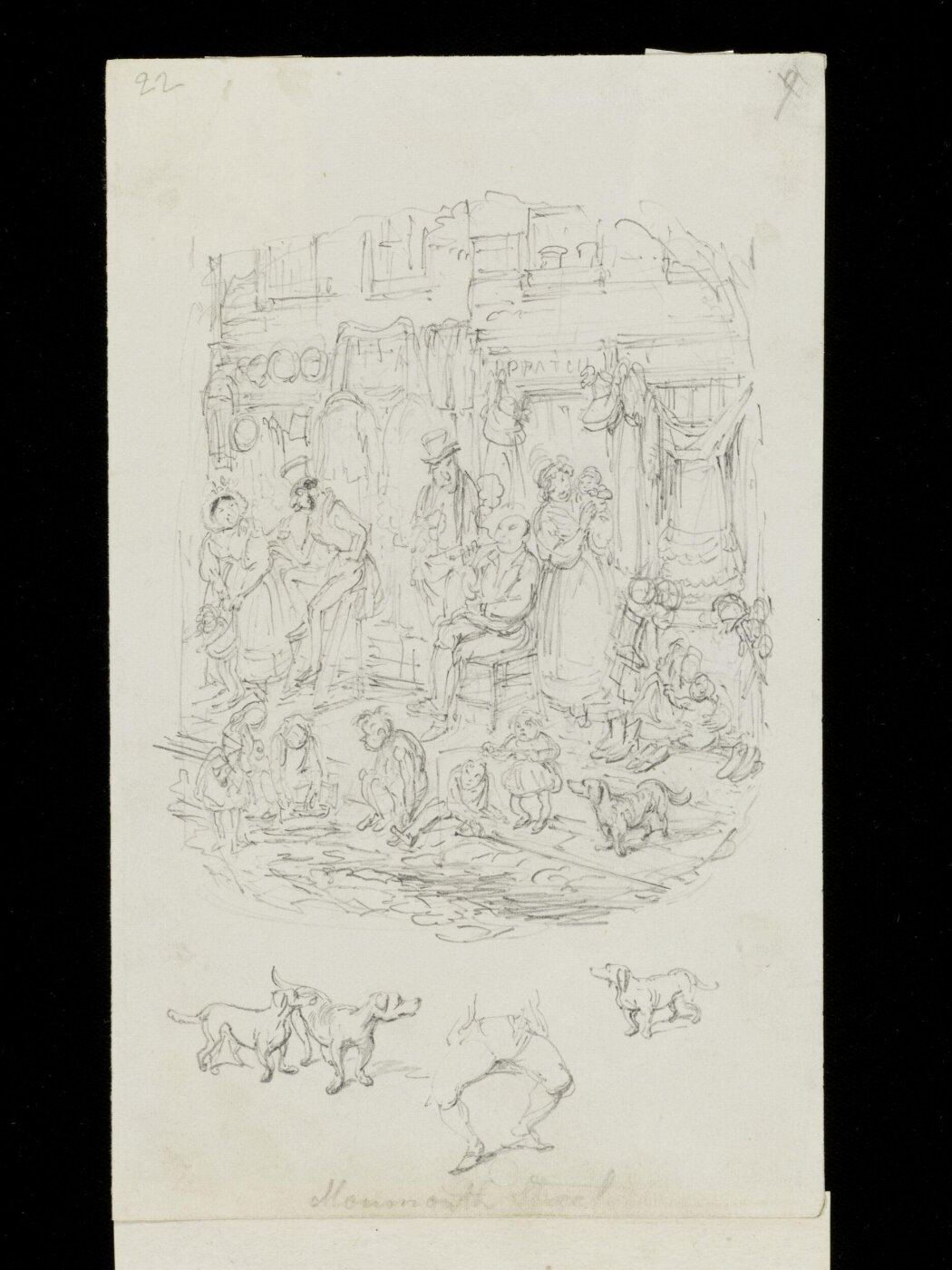 Cruikshank, George, Monmouth Street