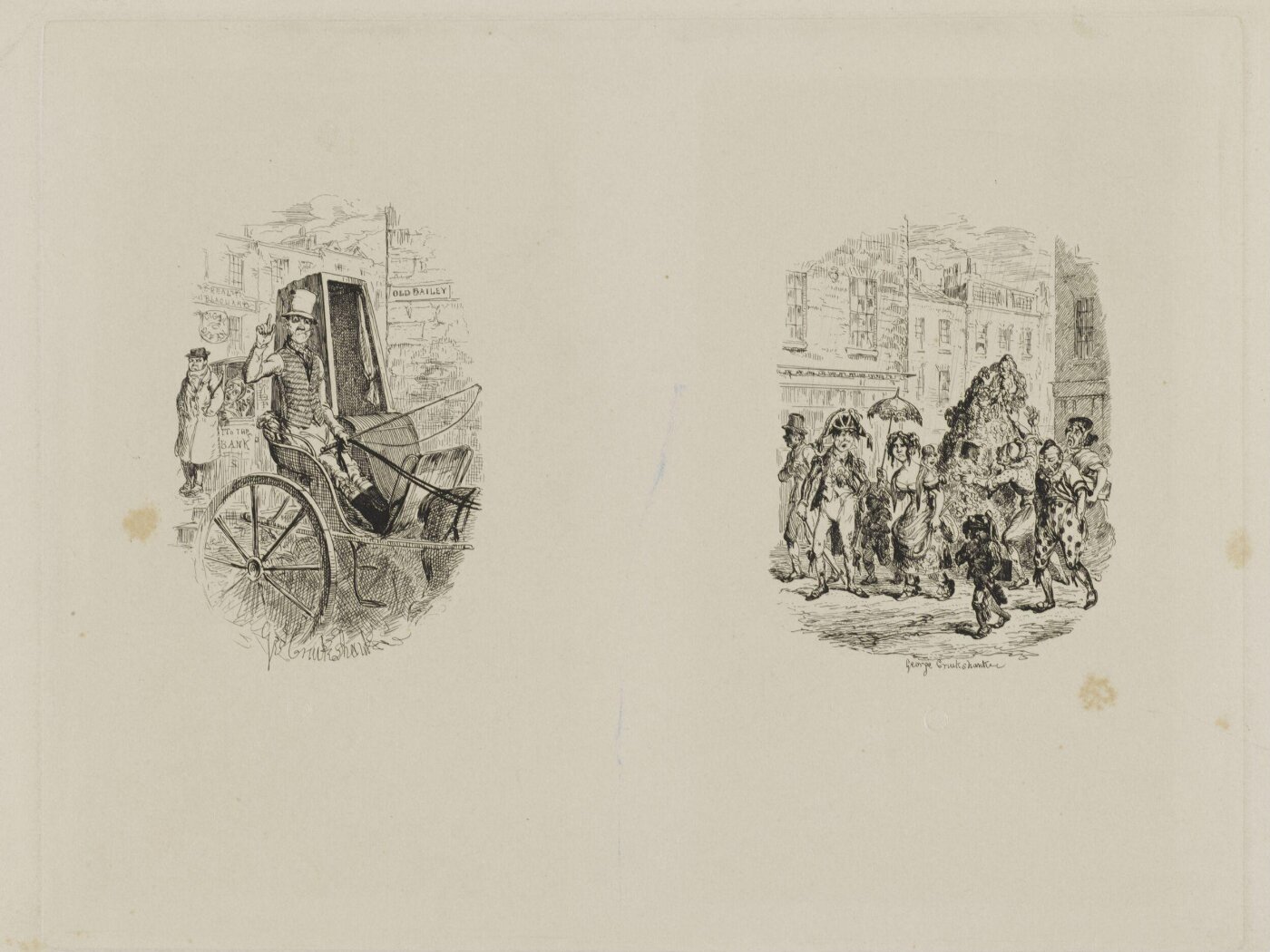 Cruikshank, George, The Last Cabdriver