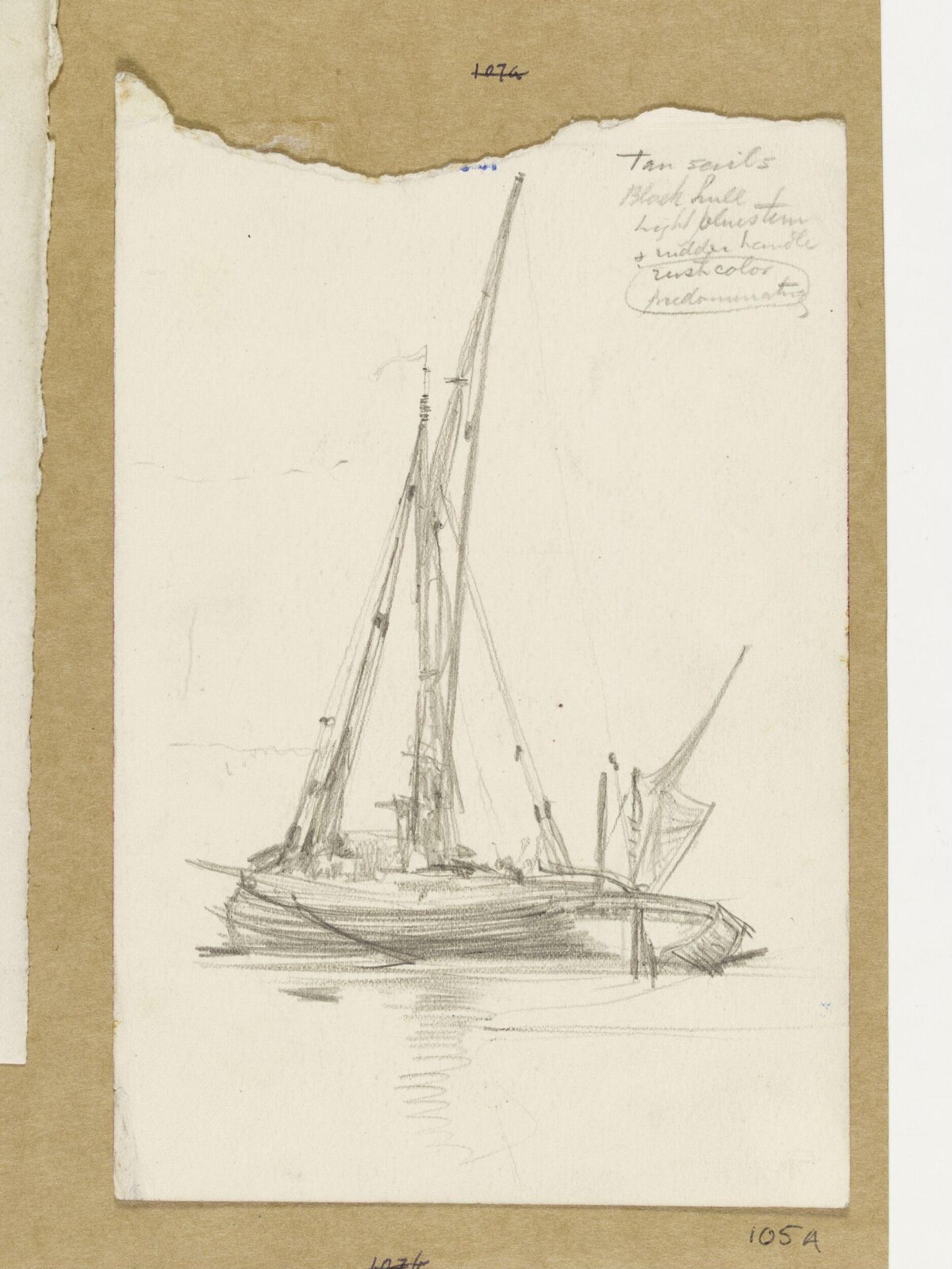 Drawing, Luke Fildes, 1870