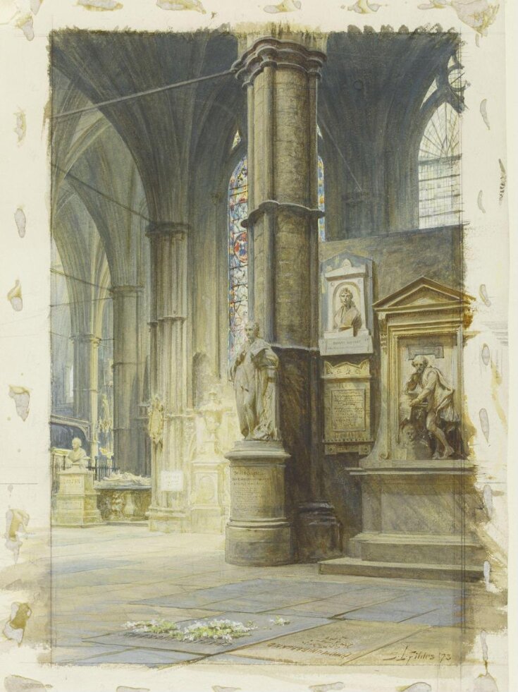 The grave of Charles Dickens, Poets' Corner, Westminster Abbey top image