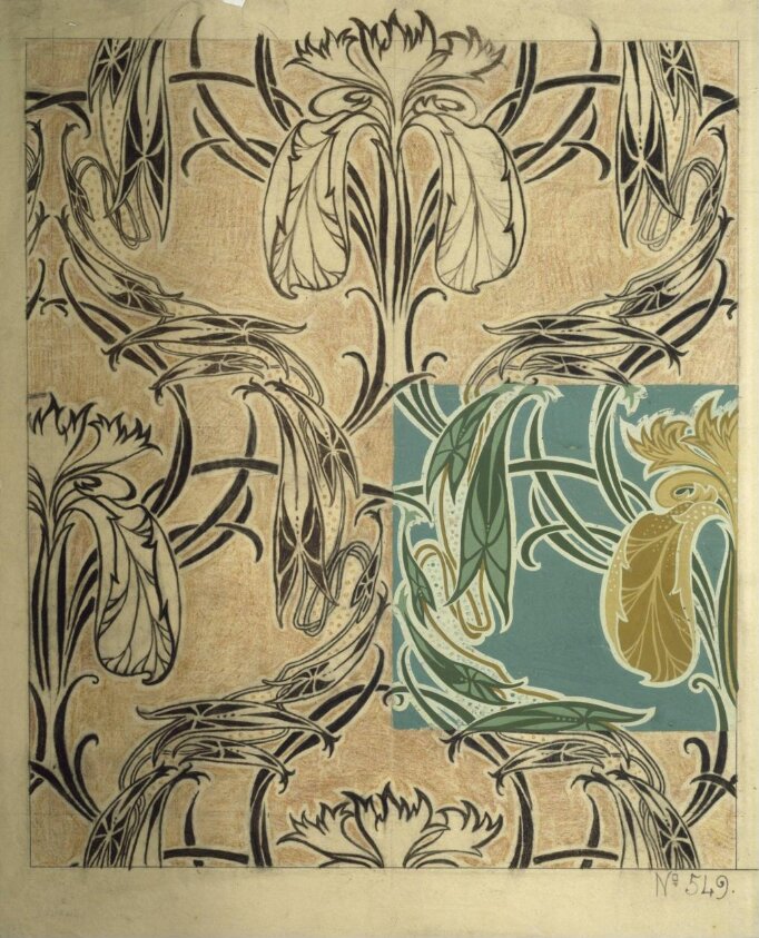 Textile design — Silver, Arthur — c.1894