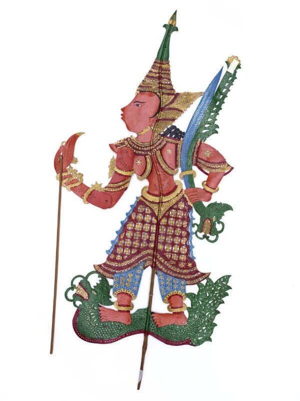 Modern Malaysian shadow puppet Unknown V&A Explore The Collections