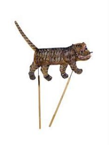 Tiger shadow puppet  thumbnail 1