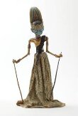 Javanese rod puppet representing Suyodhana (Duryodhana). Javanese, 19th century thumbnail 2