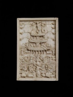 The Fountain of Life and an Allegory of the Church with the Last Judgement, ca. 1600