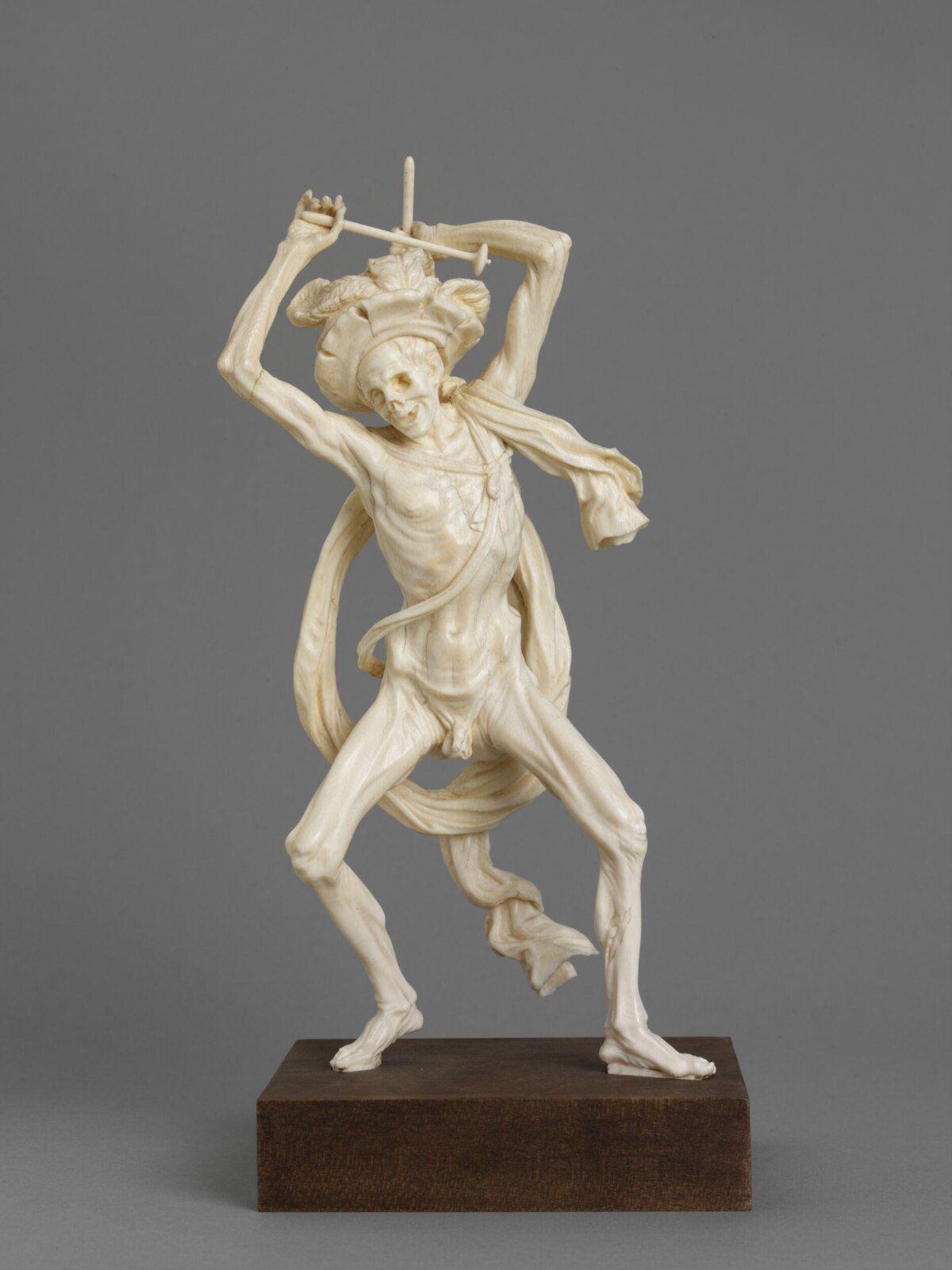 Death as a drummer, Joachim Henne, ca. 1670-1680