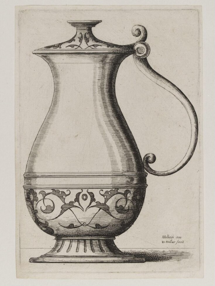 Jug with arabesques on the base top image