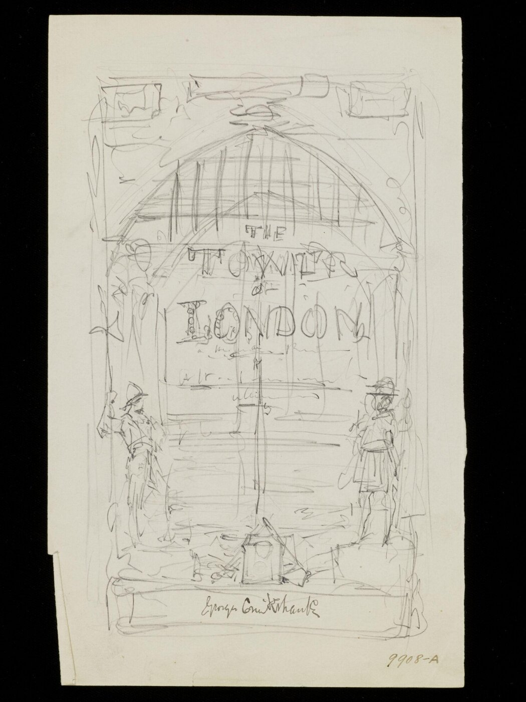 Cruikshank, George, The Tower of London