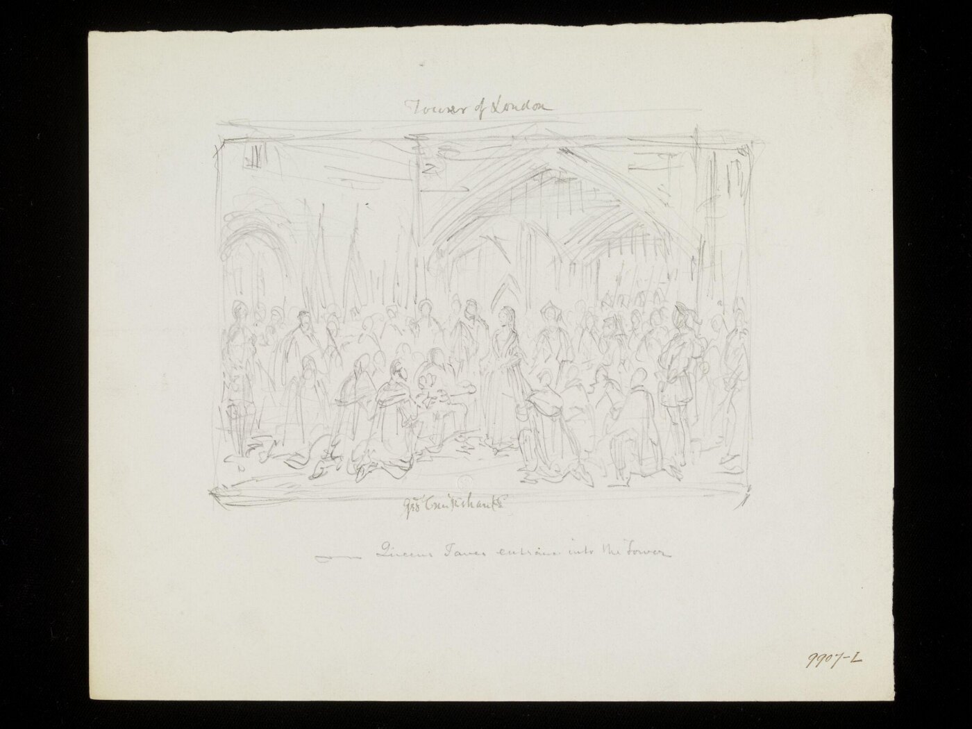 Cruikshank, George, The Tower of London