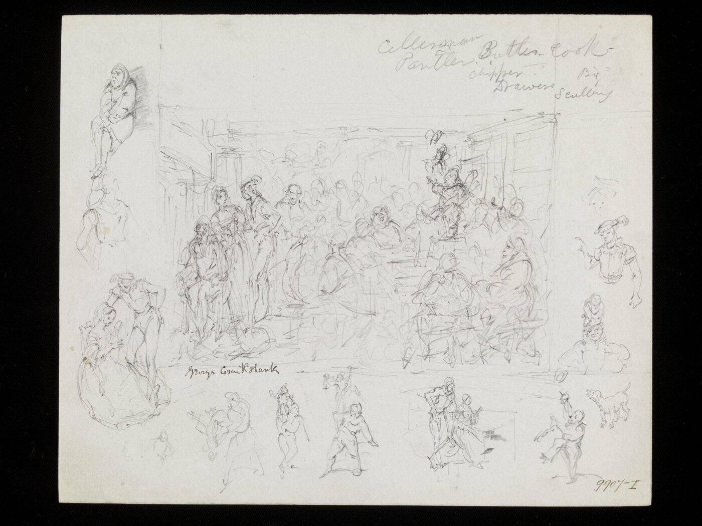Cruikshank, George, The Tower of London