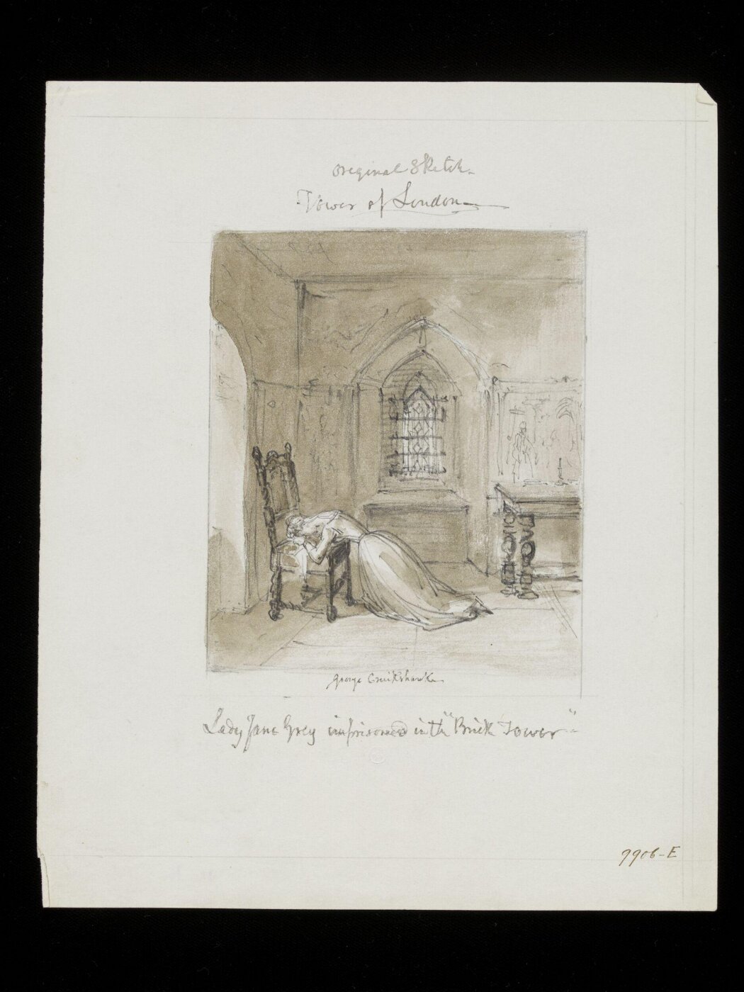 Cruikshank, George, The Tower of London