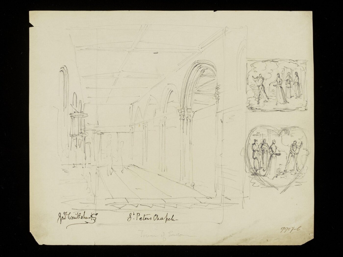 Cruikshank, George, The Tower of London