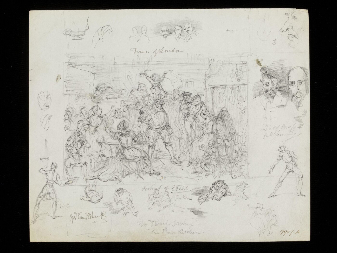 Cruikshank, George, The Tower of London
