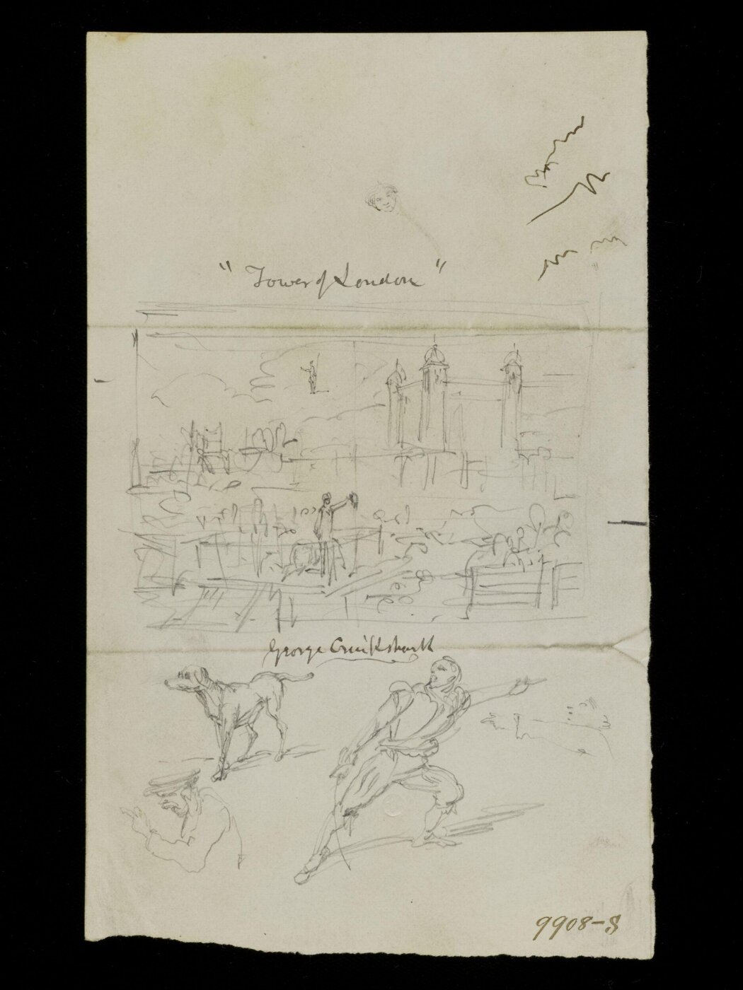 Cruikshank, George, The Tower of London