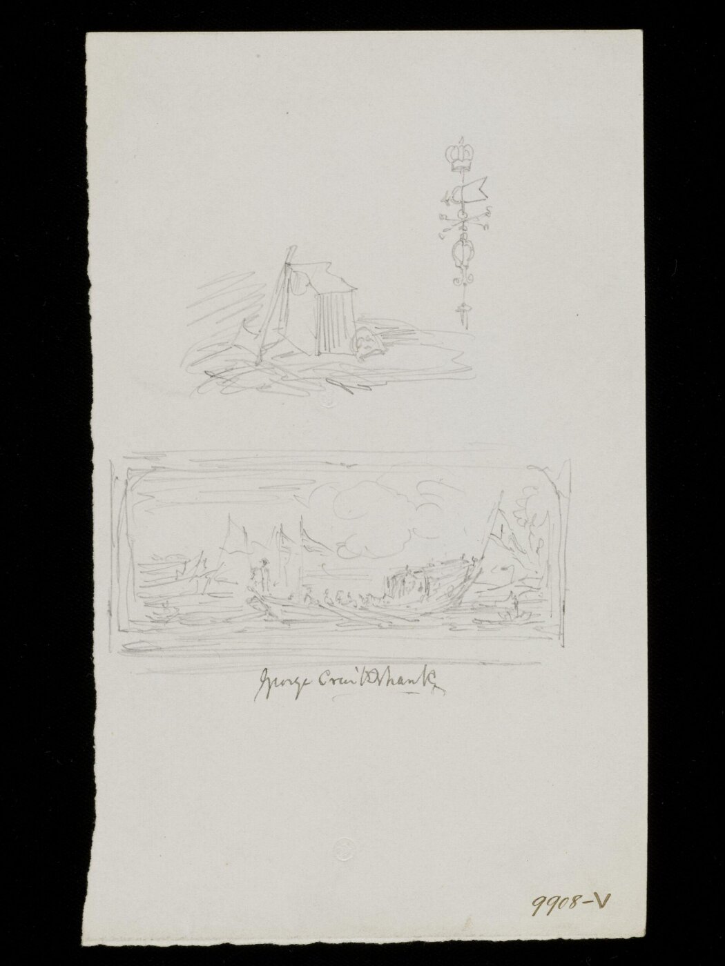Cruikshank, George, The Tower of London