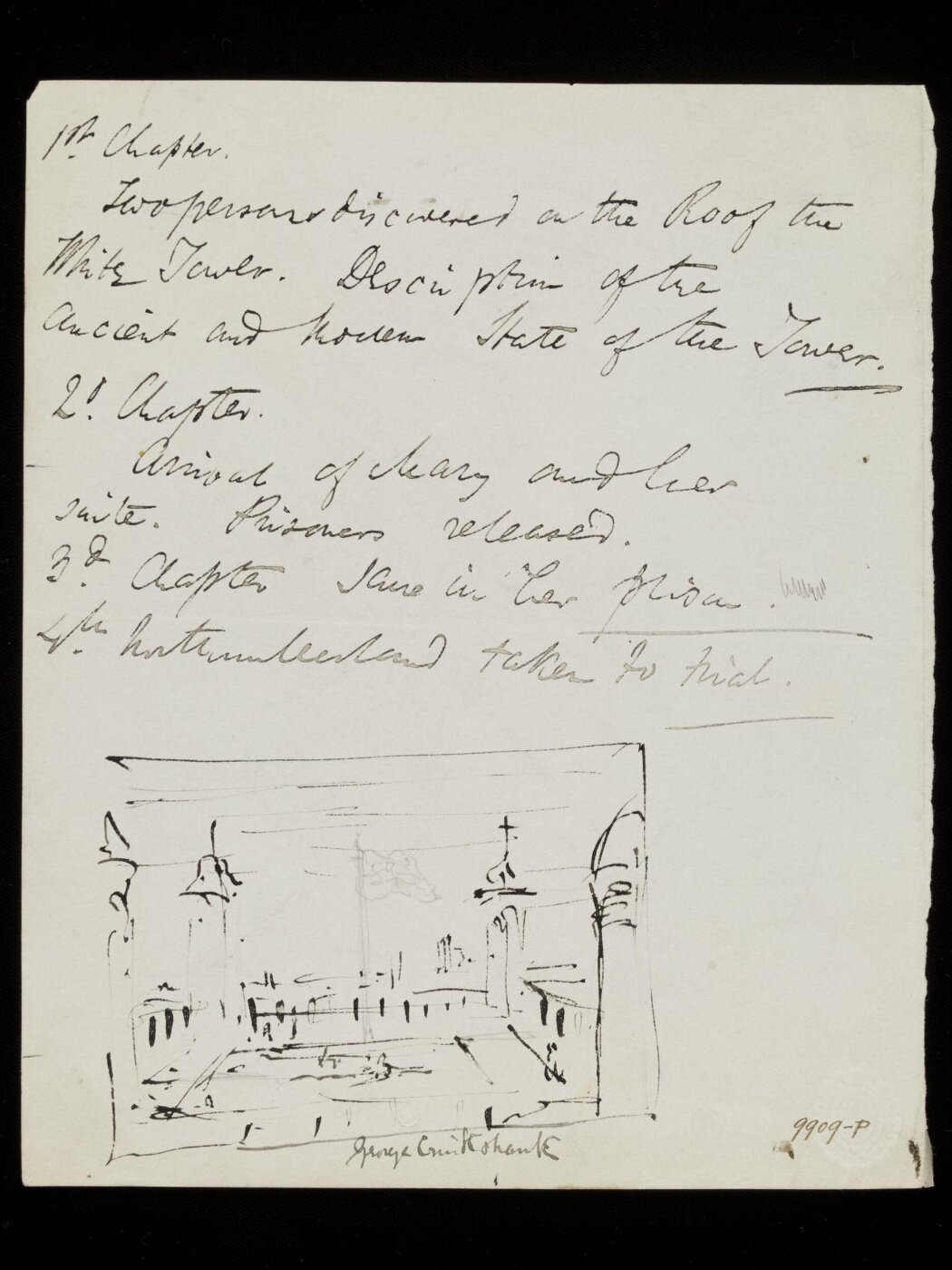 Cruikshank, George, The Tower of London
