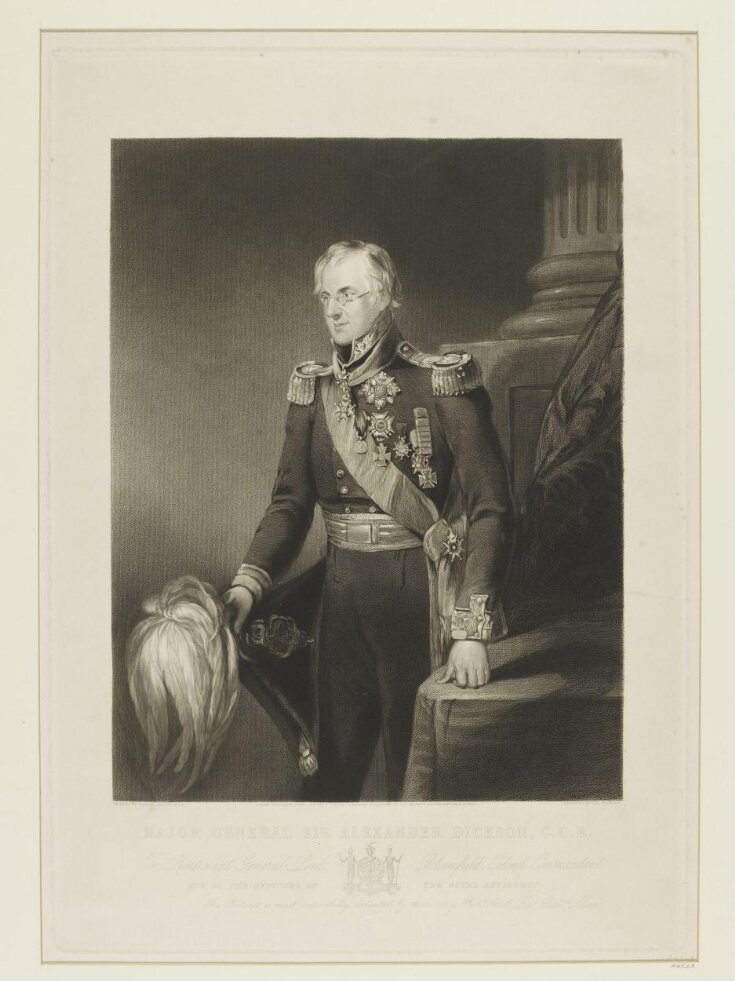 Major General Sir Alexander Dickson, G.C.B top image