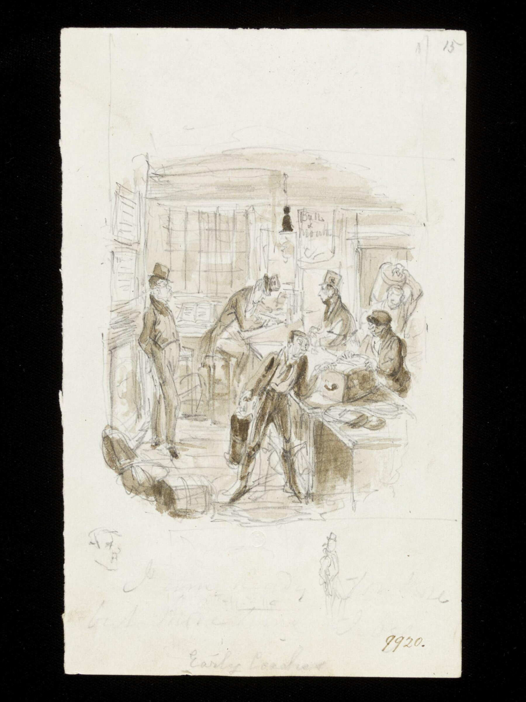 Early Coaches, George Cruikshank, 1837-39