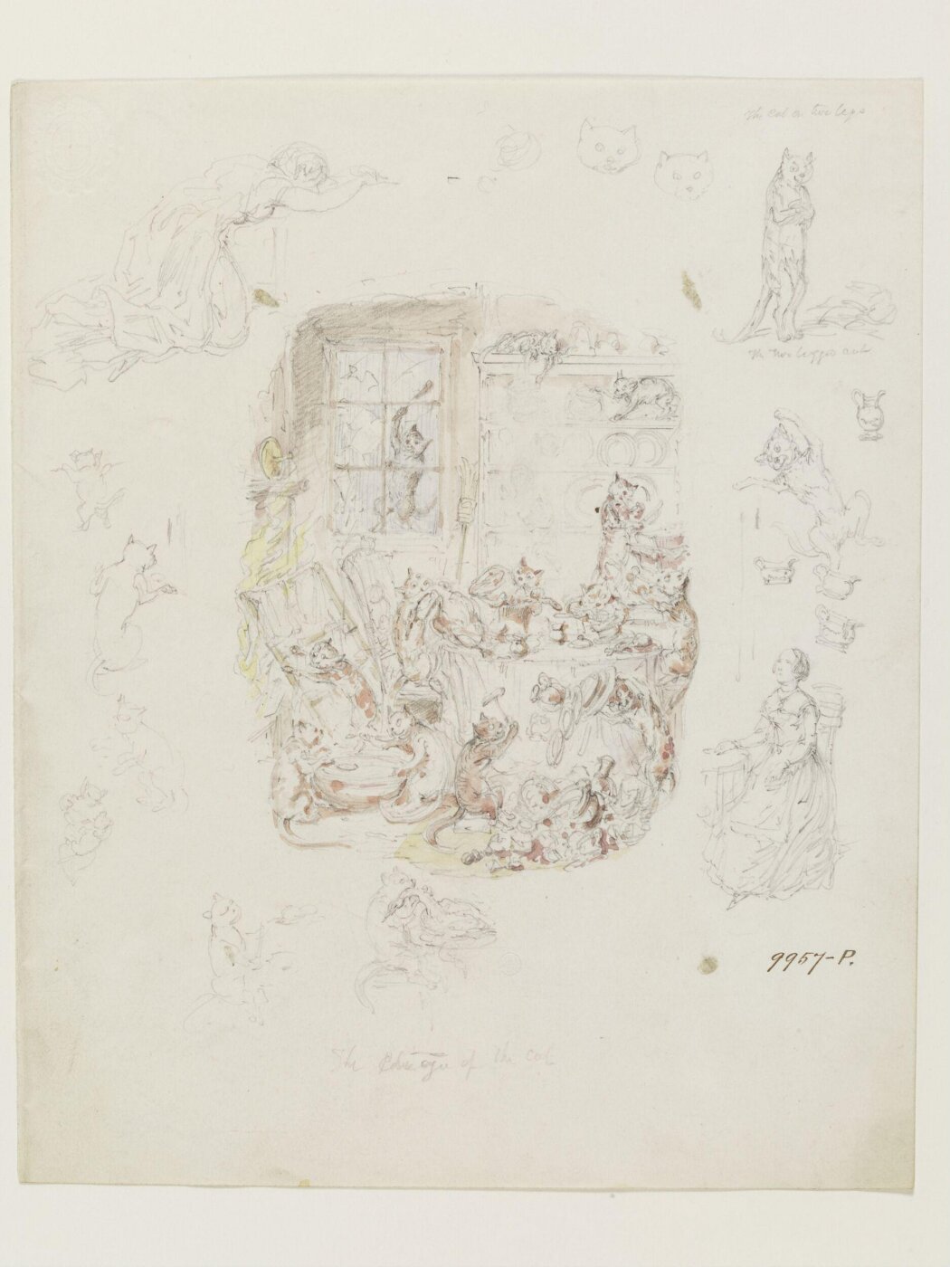Cruikshank, George, The Greatest Plague of Life: or the Adventures of a Lady in Search of a Good Servant