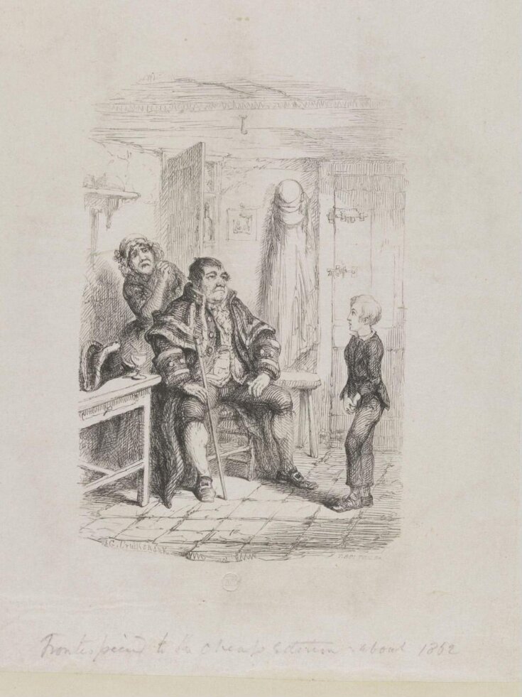 Frontispiece to Oliver Twist | V&A Explore The Collections