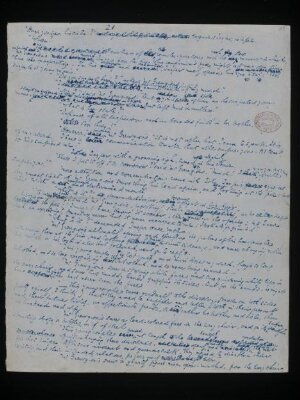 Original manuscript of The Mystery of Edwin Drood, by Charles Dickens, vol. 2