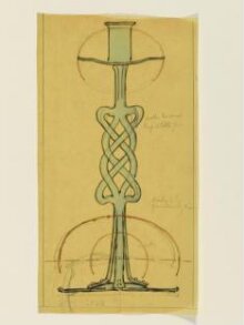 Design for an iron candlestick thumbnail 1