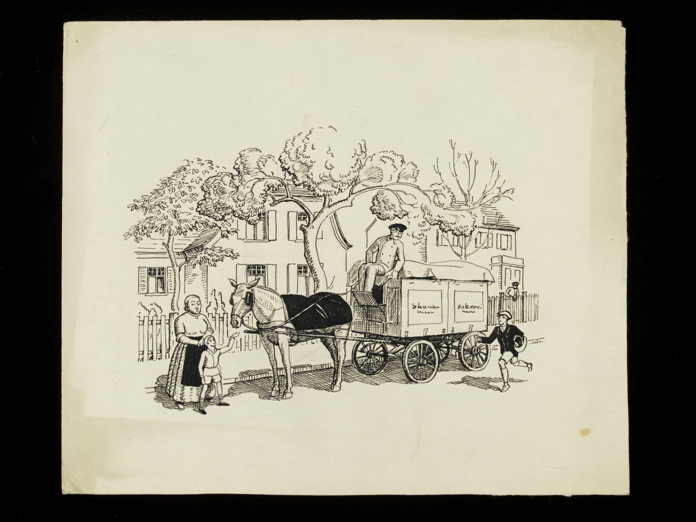 Drawing, John Gower Parks, c. 1930s