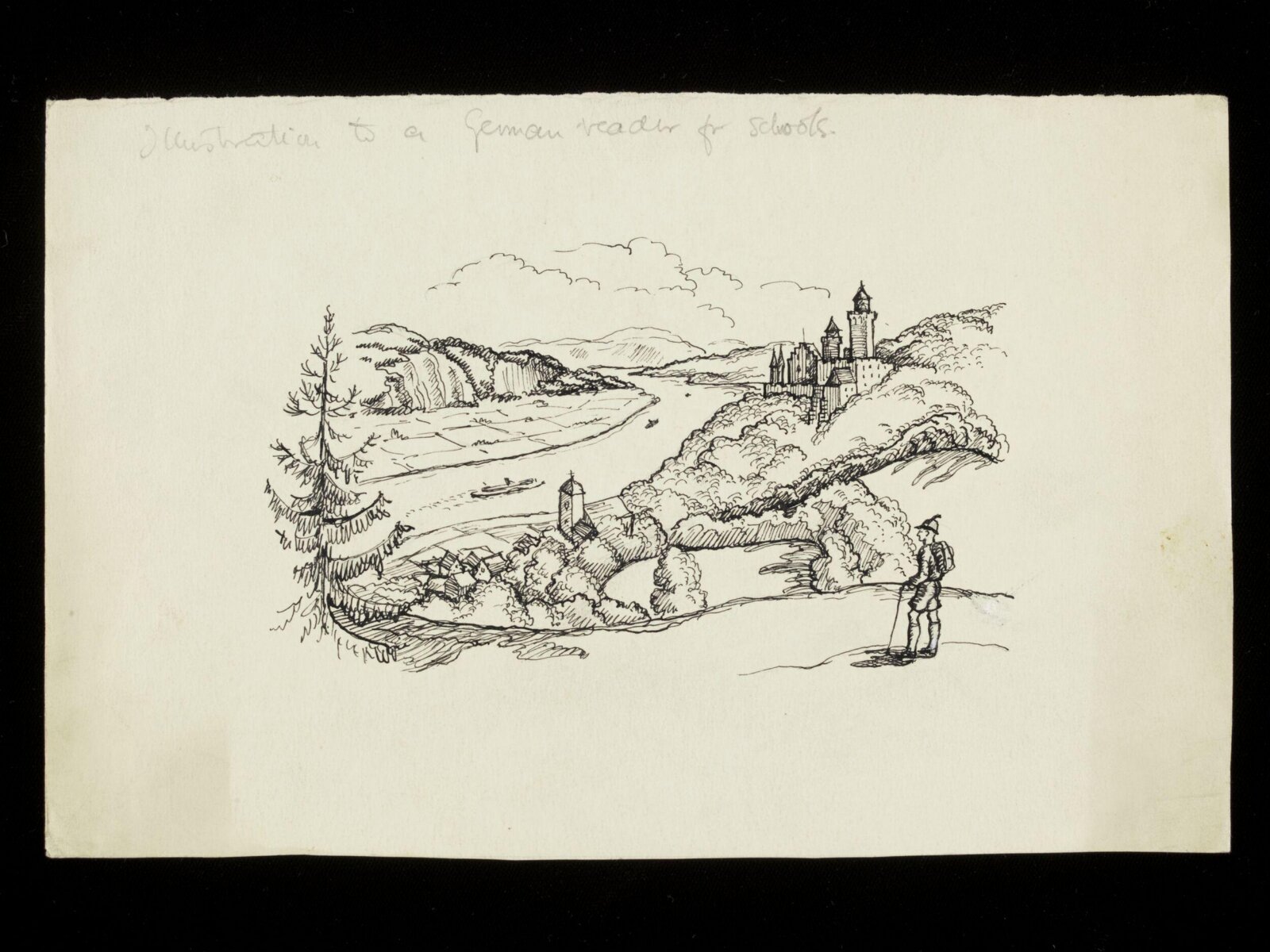 Drawing, John Gower Parks, c. 1930s