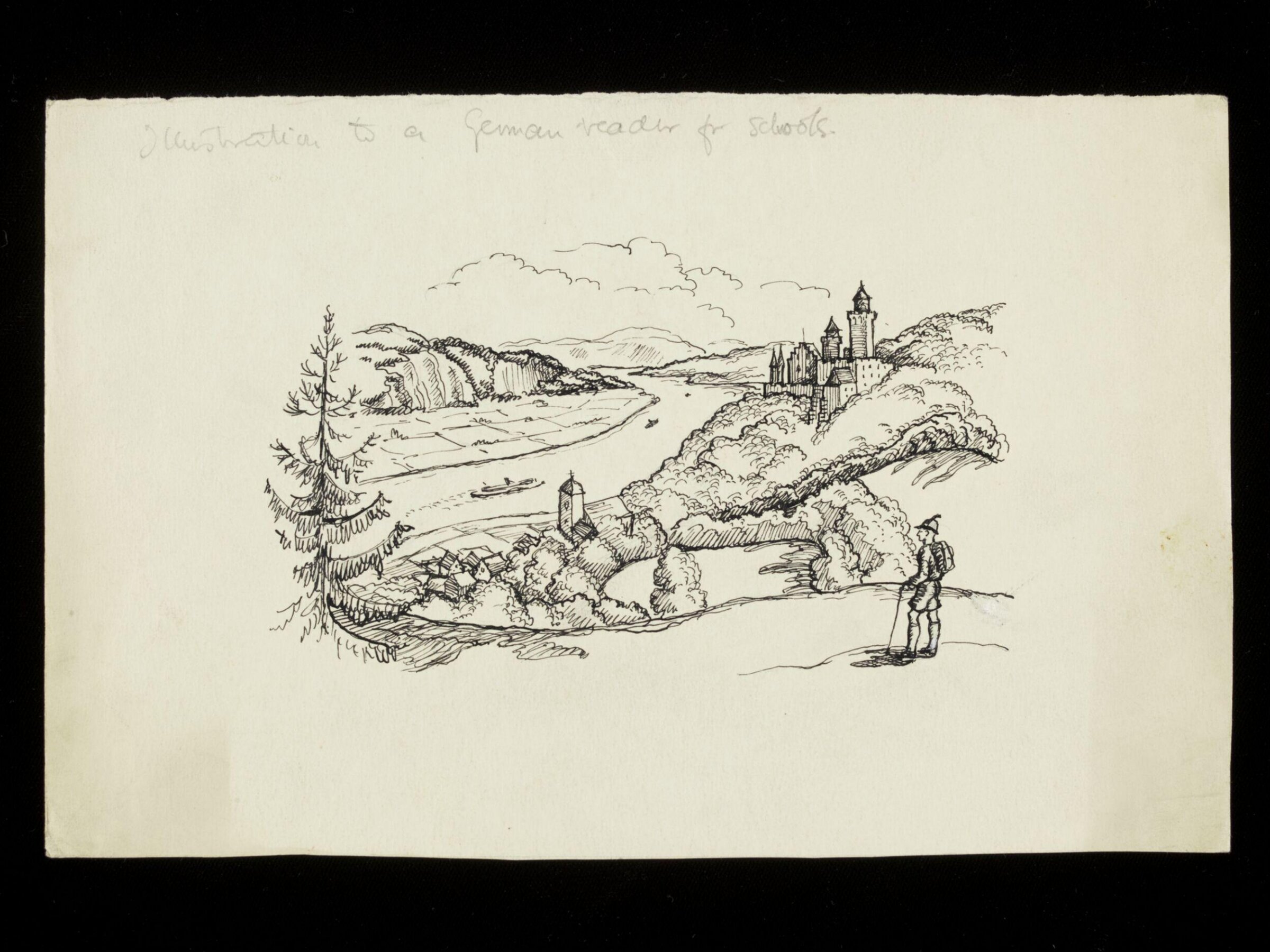 Drawing, John Gower Parks, c. 1930s