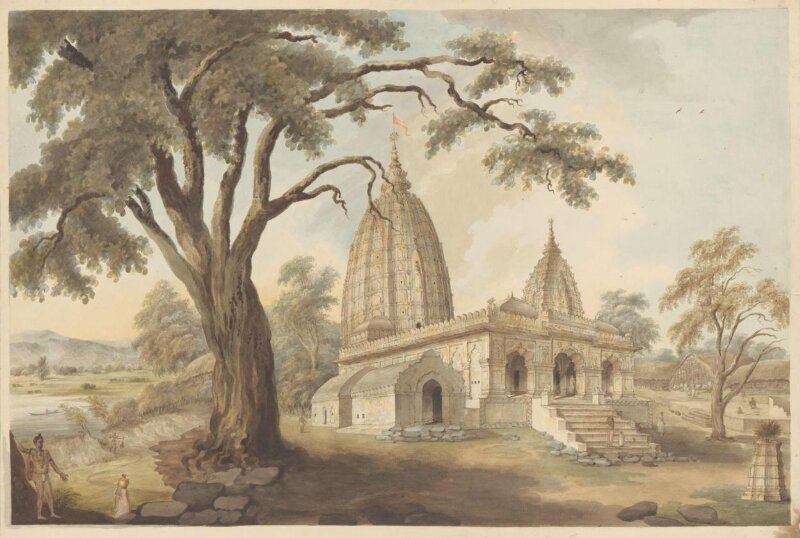 A Hindu temple