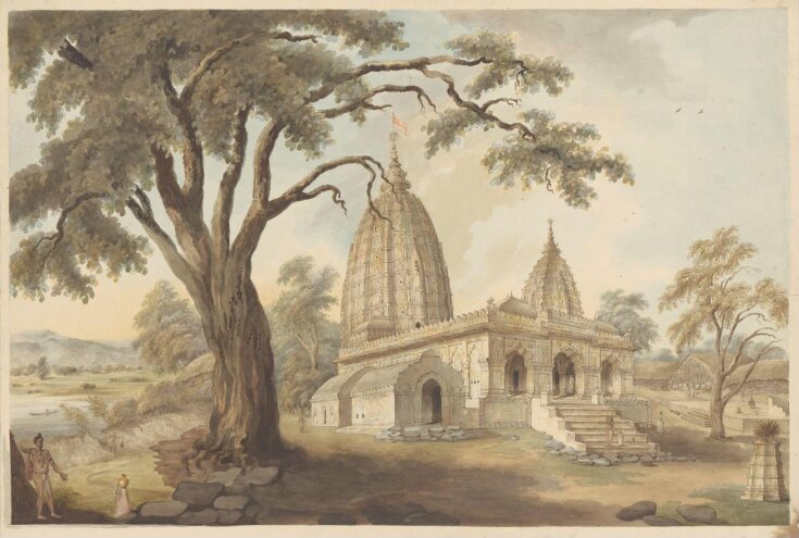 A Hindu temple top image